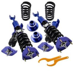 O'Reilly Auto Parts – Coilovers Shocks Absorbers Suspension Kits for Nissan 350Z Z33 2003-2008 Blue