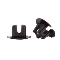 O'Reilly Auto Parts – Nylon Black fender bumper fastener Auto clips(15733970)-50 Piece