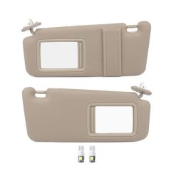O'Reilly Auto Parts – Sun Visor Beige Left & Right sides with Sunroof for Toyota (74320-0T022-A1,74320-0T022-A1)- 2 PCS