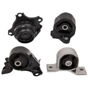 O'Reilly Auto Parts – 4pcs Motor Mount & Transmission Mount for Honda Civic 1.7L 01-05 for Auto Trans