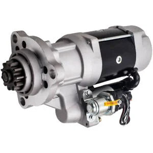 O'Reilly Auto Parts – Starter Motor 12V for Cummins Detroit D8200308 8200308 39MT Heavy Duty Trucks