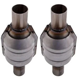 O'Reilly Auto Parts – Two 53004 2 inch Universal High Flow Performance Catalytic Converter