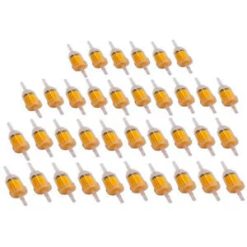 O'Reilly Auto Parts – 36x Universal Gas Inline Fuel Filter 1/4" x 5/16" for YAMAHA G14 G16 G20 G21 G22