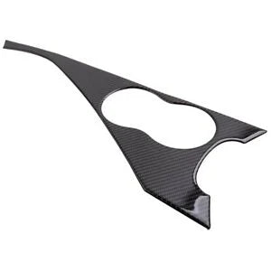 O'Reilly Auto Parts – Forward Lower Center Carbon Fiber Water Cup Holder Panel Protector for Infiniti Q50