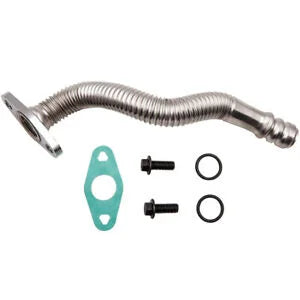 O'Reilly Auto Parts – Turbocharger Oil Line-Engine Oil Cooler Hose Assembly Lower for Ram Cummins 5.9L