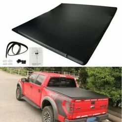 O'Reilly Auto Parts – for 2009-2014 Ford F150 Waterproof 4 Fold 6.5FT Soft Truck Bed Tonneau Protector