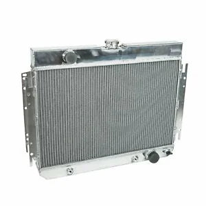 O'Reilly Auto Parts – for 1963-1968 Chevy Impala L6 V8 /1964-1967 EI Camino 4 Row Aluminum Radiator