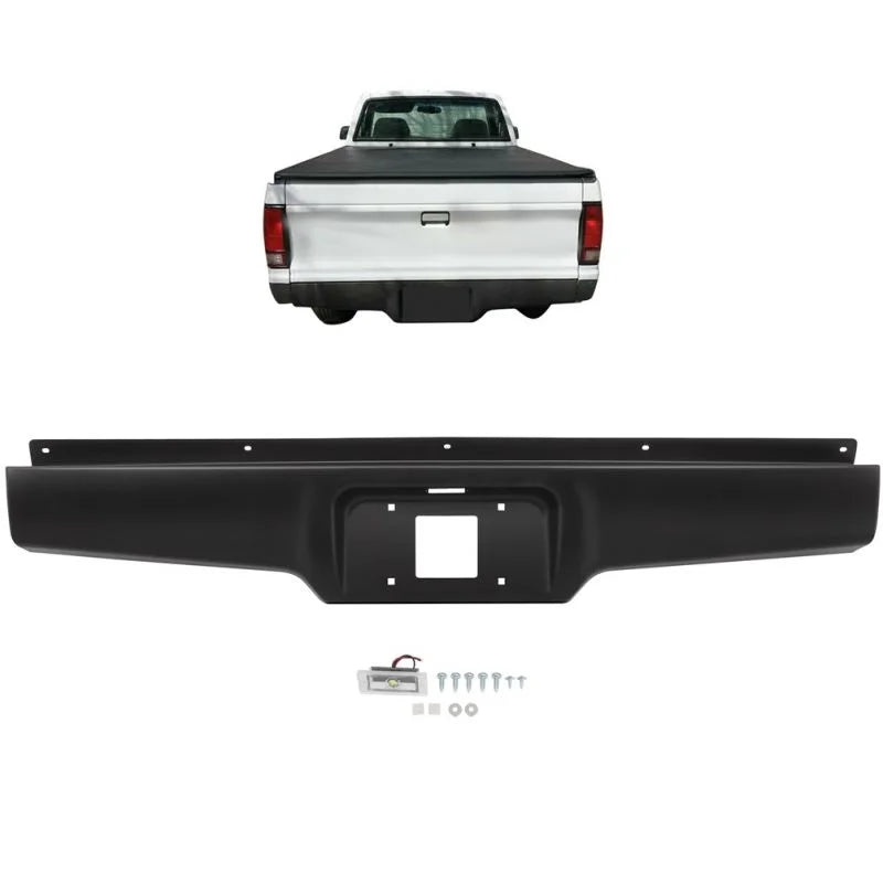 O'Reilly Auto Parts – Back Steel Step Steel Bumper Roll Pan for Chevrolet GMC -1 PC
