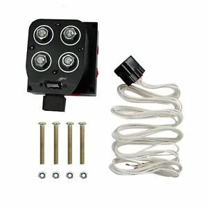 O'Reilly Auto Parts – 1/4" NPT 2Corner Solenoid Valve Unit Manifold 200PSI Air Bag Suspension System