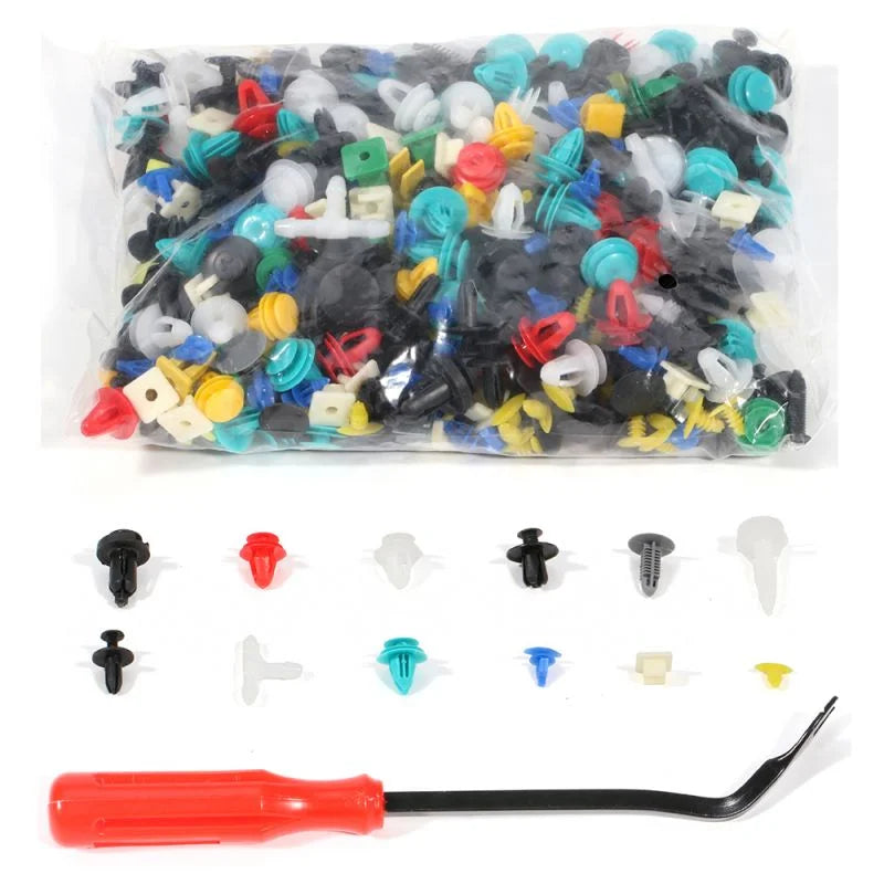 O'Reilly Auto Parts – Car Push Pin Rivet Trim Clip Panel Retainer Bundle for Toyota -500 Pcs