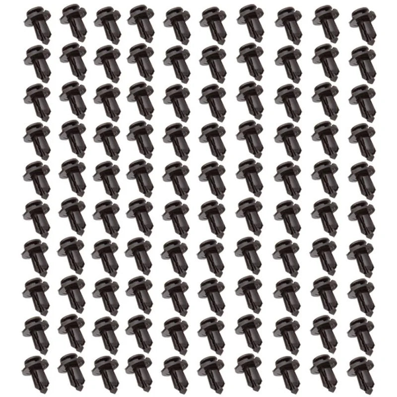 O'Reilly Auto Parts – Nylon Black fender bumper fastener Auto clips(90914-0007)- 100Piece