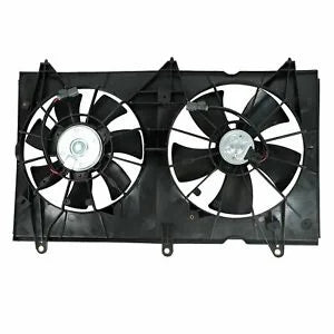 O'Reilly Auto Parts – Dual Radiator Condenser Cool Fan for 03-07 Honda Accord EX LX DX 2.4L HO3115121