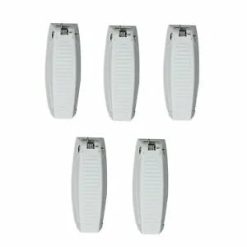 O'Reilly Auto Parts – PACK OF 5 RV Camper Rounded Baggage Door Catch Compartment Latch Holders WHITE