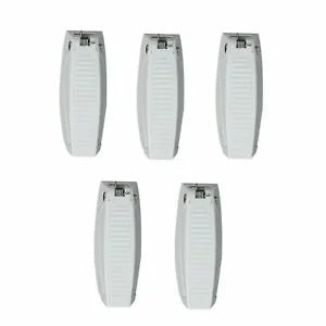 O'Reilly Auto Parts – PACK OF 5 RV Camper Rounded Baggage Door Catch Compartment Latch Holders WHITE