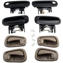O'Reilly Auto Parts – Outside & Inside Front Rear Door Handle Bundle for Toyota Corolla 77563 69210-02040
