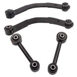 O'Reilly Auto Parts – 4x Back Upper & Lower Control Lateral Toe Arms for Jeep Patriot (MK) 2007 – 2017