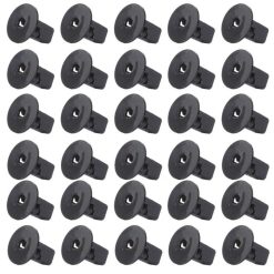 O'Reilly Auto Parts – Nylon Black fender bumper fastener Auto clips(90189-06065)- 30Piece
