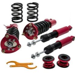 O'Reilly Auto Parts – Red Full Coilover Suspension Kits for Honda Civic FA5 FG2 FG1 2006-2011 Shock