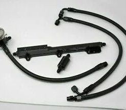 O'Reilly Auto Parts – Fuel Pressure Regulator Gauge Rail Line 1.6L CRX Fits Non V-Tec D-Series Honda