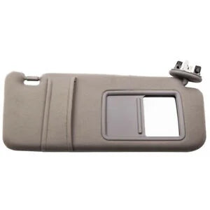 O'Reilly Auto Parts – RH Passenger Side Sun Visor for Toyota Camry 2007 – 2011 W/ Vanity Lights Gray