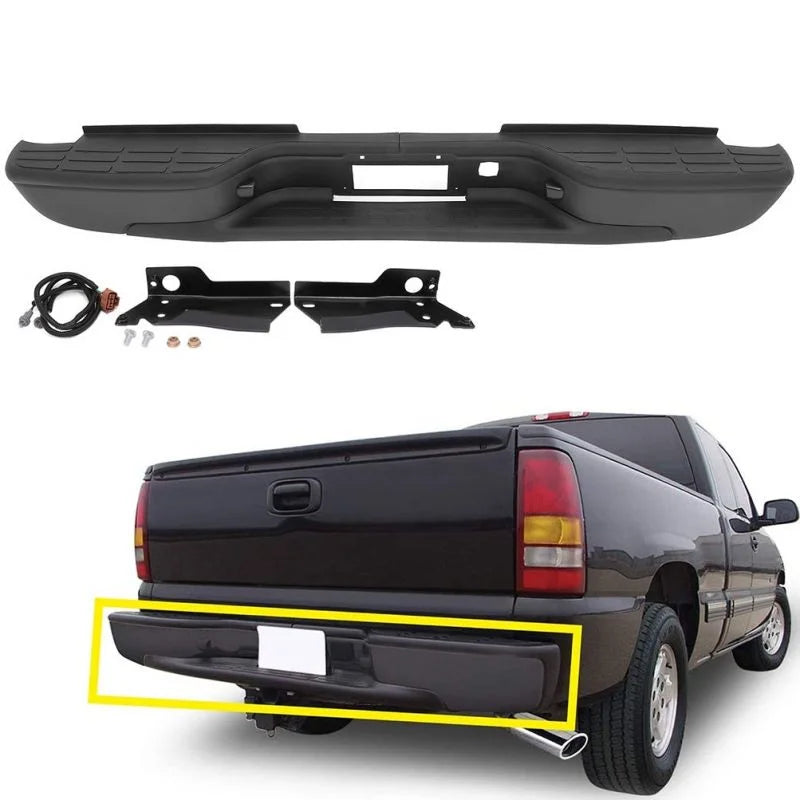 O'Reilly Auto Parts – Back Steel Step Bumper for Chevrolet GMC -1 PC