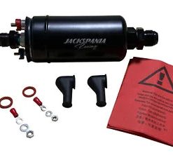 O'Reilly Auto Parts – 380LPH Fuel Pump External Inline for Bosch 044 AEM Check Valve 10AN 8AN 1000HP