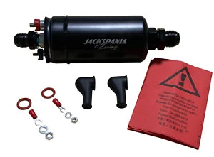 O'Reilly Auto Parts – 380LPH Fuel Pump External Inline for Bosch 044 AEM Check Valve 10AN 8AN 1000HP