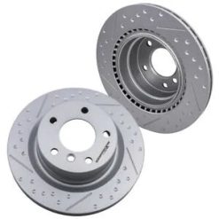 O'Reilly Auto Parts – 2 Pcs Driver & Passenger Right Brake Rotors for BMW E81 E82 E88 120i 125i 118i