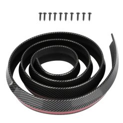 O'Reilly Auto Parts – Universal PVC Carbon Fiber Look Trunk Auto Spoiler – 1PCS