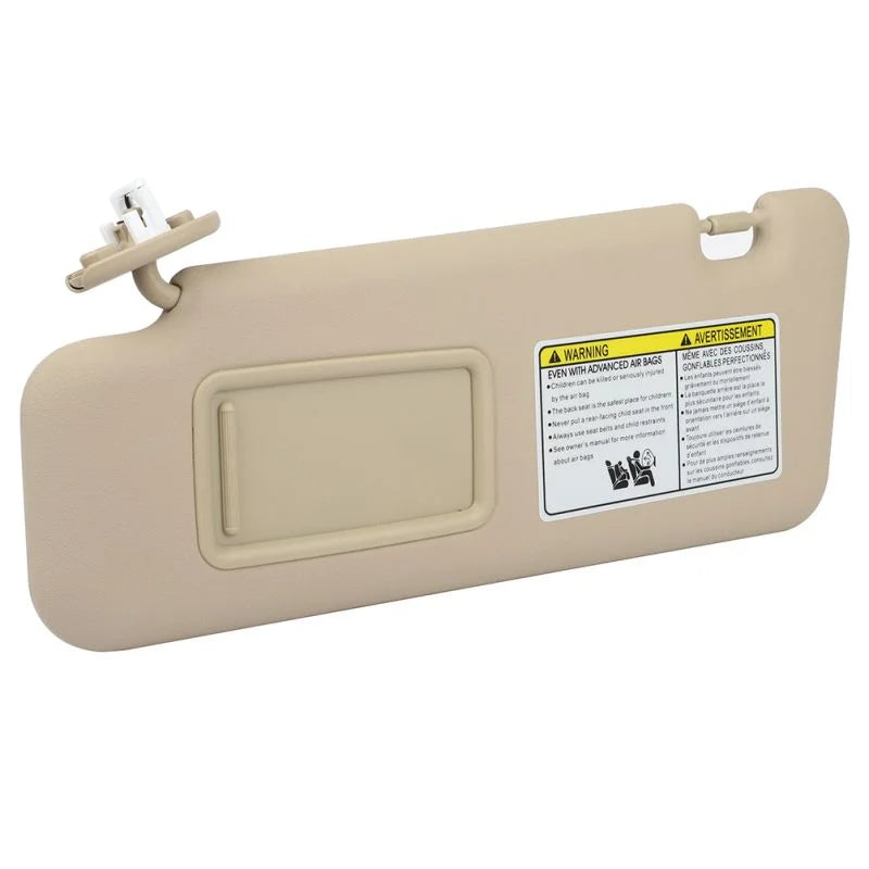 O'Reilly Auto Parts – Sun Visor Beige Left Driver Side with Sunroof for Toyota (74320-48500-E0)- 1 PC
