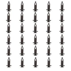 O'Reilly Auto Parts – Nylon Black fender bumper fastener Auto clips(52161-16010)- 30Piece
