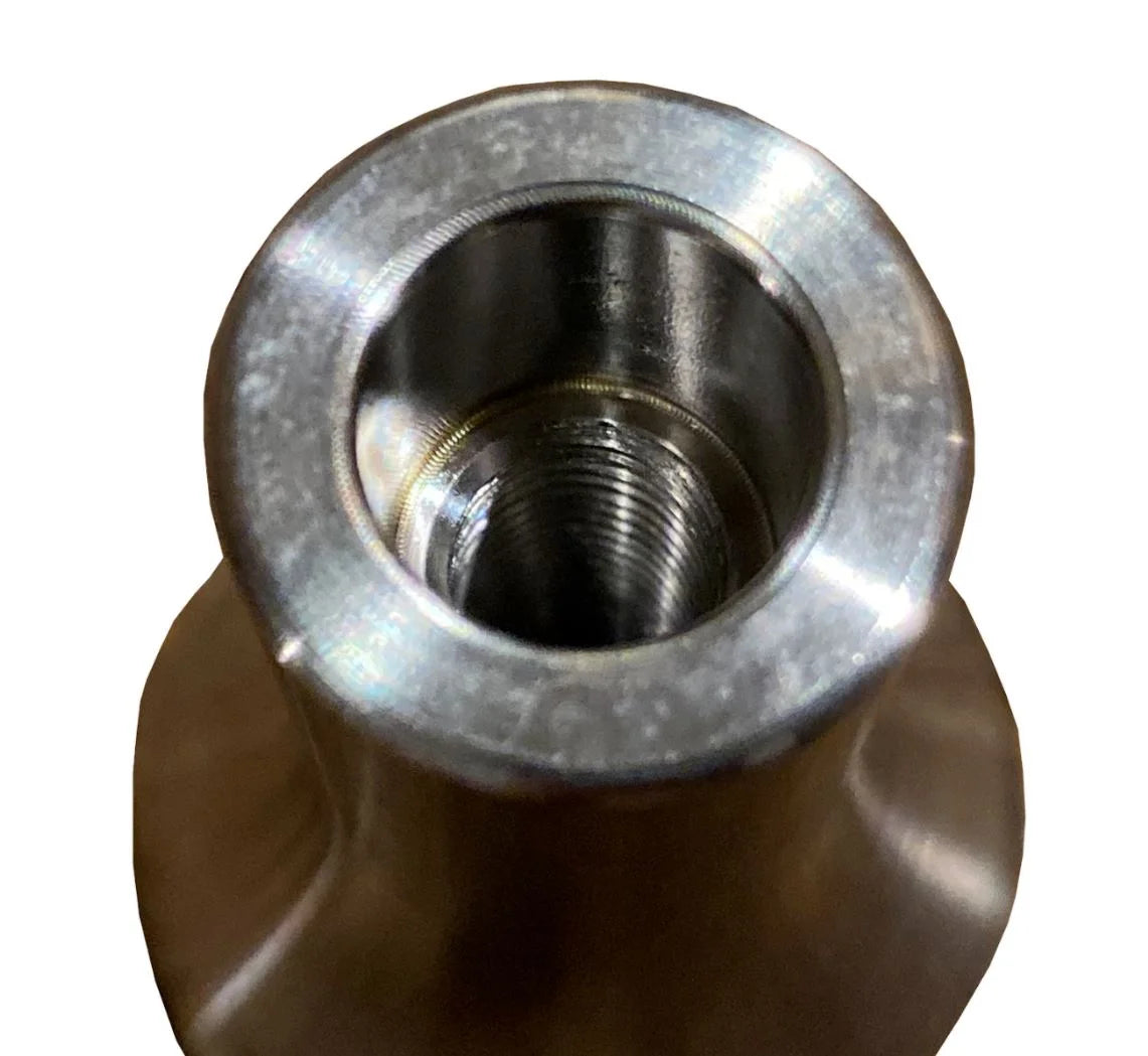 O'Reilly Auto Parts – Stainless Steel Tear Drop 500 Gram Weighted Shifter Knob 10 x 1.5 B D Series