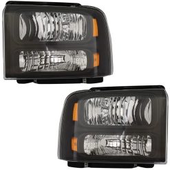 O'Reilly Auto Parts – Headlight Assembly (6C3Z13008AB ) for Ford F- 1 Pair