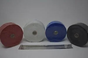 O'Reilly Auto Parts – USA THERMAL EXHAUST WRAP HEADER PIPE HEAT INSULATION ROLL DEI 2" x 50FT + 6 TIES