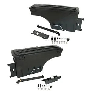 O'Reilly Auto Parts – Back Left&Right Side Truck Bed Storage Box Toolbox for 2007-2020 Toyota Tundra