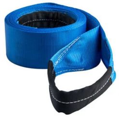 O'Reilly Auto Parts – 4" x 30ft Tow Strap 20000lbs Recovery Rescue Winch Sling ATV UTV Blue Offroad