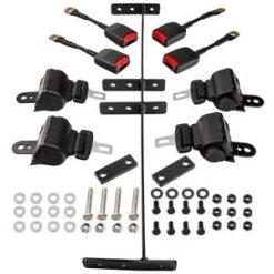 O'Reilly Auto Parts – Golf Cart Seat Belt With Bracket Assembly 4Pcs Retractable Safety Belts for EZGO