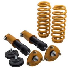 O'Reilly Auto Parts – Back Air to Coil Coilovers Shocks & Springs for BMW X5 E53 2000-2006 Adj. Height