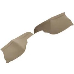 O'Reilly Auto Parts – Bundle of 2 Door Armrest Replacement Protector Leather for Honda Odyssey 11-17 Gray