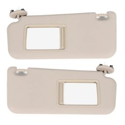 O'Reilly Auto Parts – Sun Visor Beige Left & Right sides with Sunroof for Toyota (74320-42501-B3)- 2 PCS