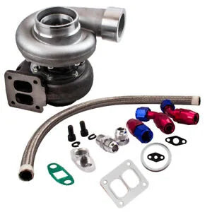 O'Reilly Auto Parts – Universal GT45 GT45R Turbo Turboloader 600+ HP + Oil Return Line