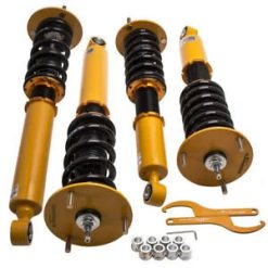 O'Reilly Auto Parts – Assembly Coilovers Strut Bundle for Lexus LS400 XF10 1990-1994 Adj. Damper 4 PCS