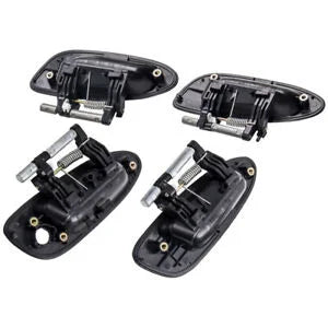 O'Reilly Auto Parts – Door Handle Black Exterior LH RH Bundle for Nissan Altima 2002-2006 High Quality
