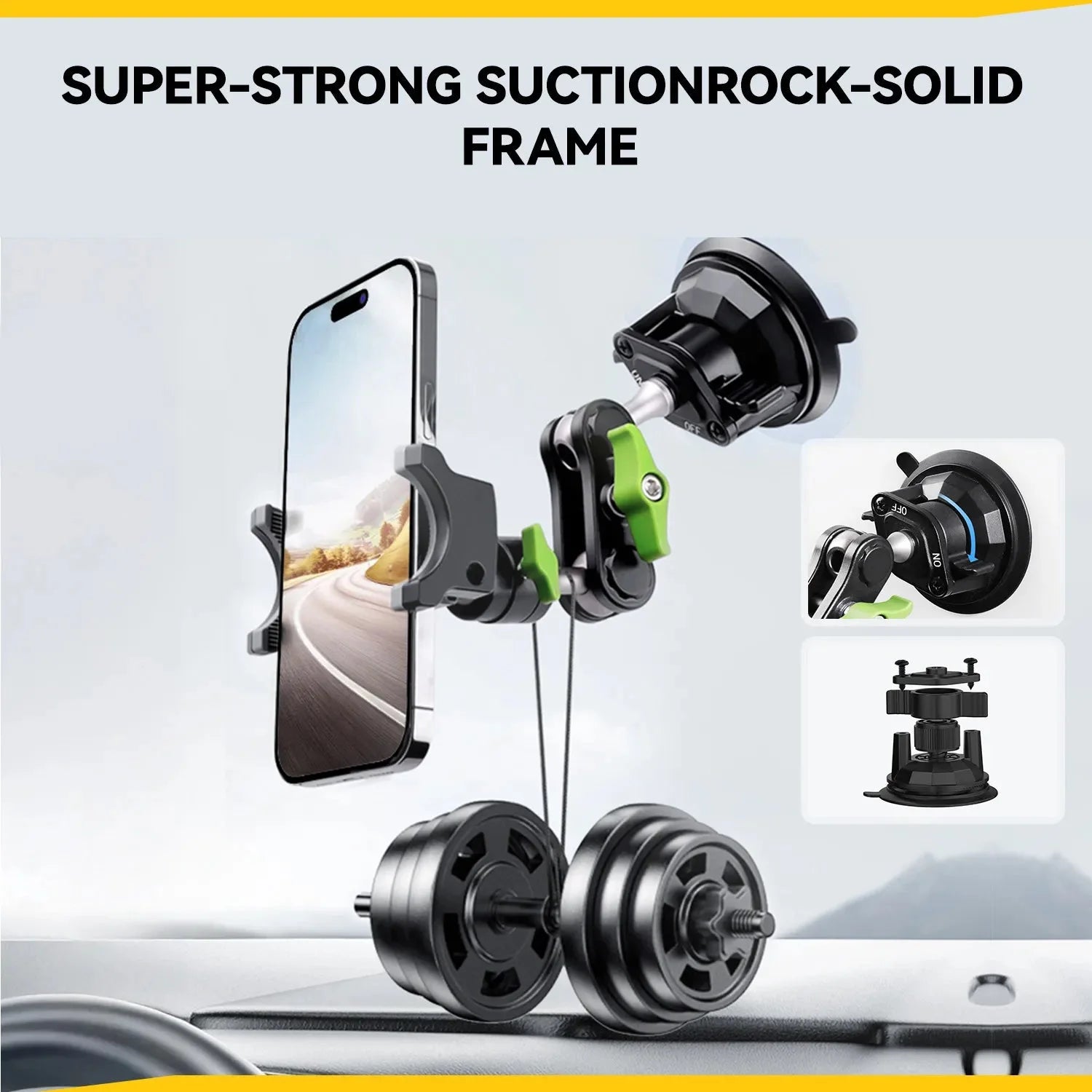 O'Reilly Auto Parts – Auto Phone Holder Never-Drop & Ultra-Stable Mount Auto Add-ons - Image 5