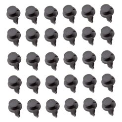 O'Reilly Auto Parts – Nylon Black fender bumper fastener Auto clips(21077123)- 30Piece