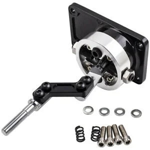 O'Reilly Auto Parts – Black Aluminum Race Short Shifter for Ford Cosworth T5 Transmission 1985-1990