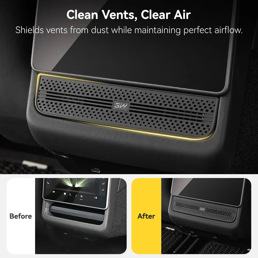 O'Reilly Auto Parts – Back Car Air Vent Freshener for Tesla Model 3 Highland 2024-2026/ Y Juniper 2025-2026 Car Add-ons - Image 4