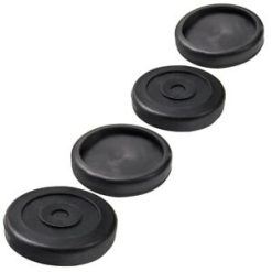 O'Reilly Auto Parts – New Black Round Rubber Arm Pads for Lift 5715017 Bundle of 4