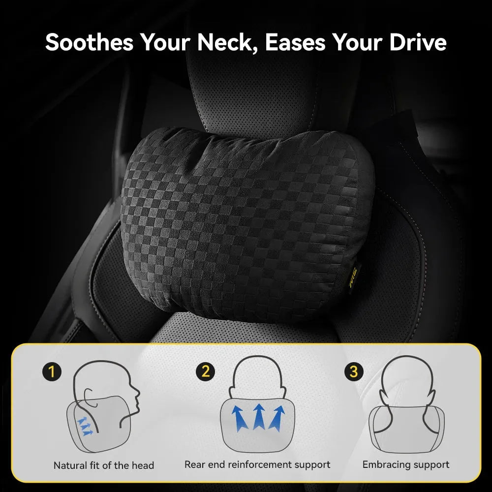 O'Reilly Auto Parts – Car Neck Pillow & Lumbar Pillow Bundle with Adjustable Strap Washable Car Add-ons - Image 6