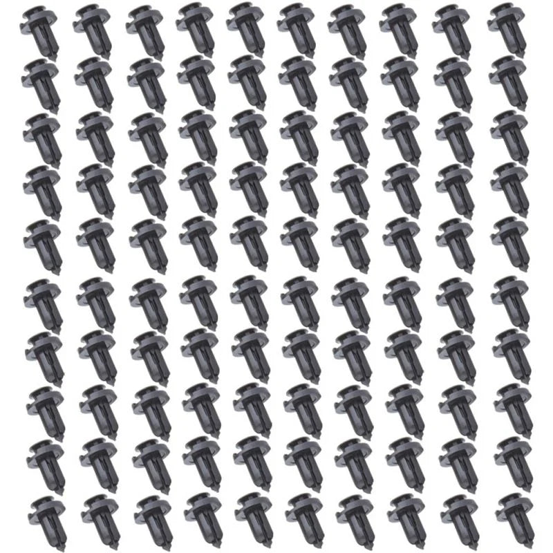 O'Reilly Auto Parts – Nylon Black fender bumper fastener Auto clips(91503-SZ5-003)- 100Piece
